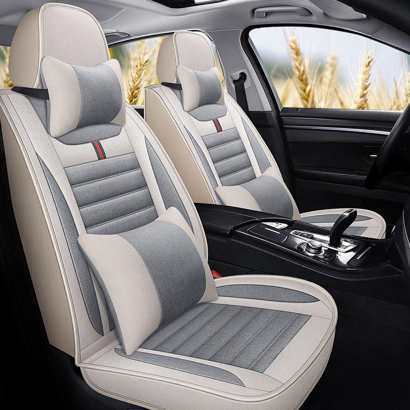 Volkswagen Santana Full Coverage Universal Leather Seat Covers - Four Seasons, 2019 Model.
