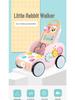 Wooden Multifunctional Toddler Push Walker & Educational Toy