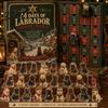Calendario de Adviento para Set con Calendario de Cuenta Atrás de Navidad de 24 Días para Niños Perro Adorno Acrílico Regalo Sorpresa