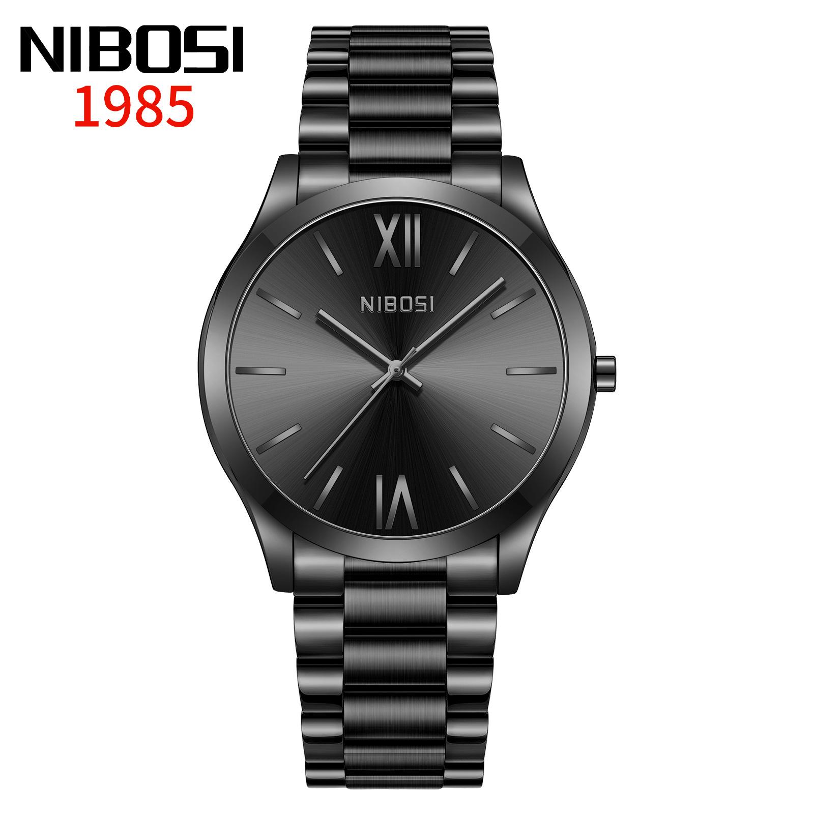 Men S Watch Waterproof Simple Quartz Watch Fashionable Versatile Three-Pin Steel Belt Men S Watch Watch