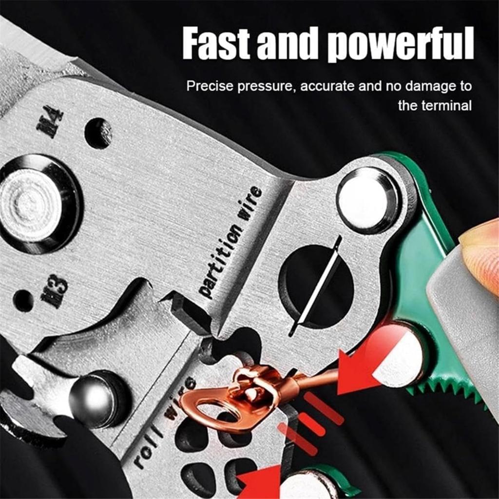 2025+ 18 in 1 Wire Stripper Foldable, Multifunctional Folding Wire Stripper-Professional Electrician Tool, Wire Stripper
