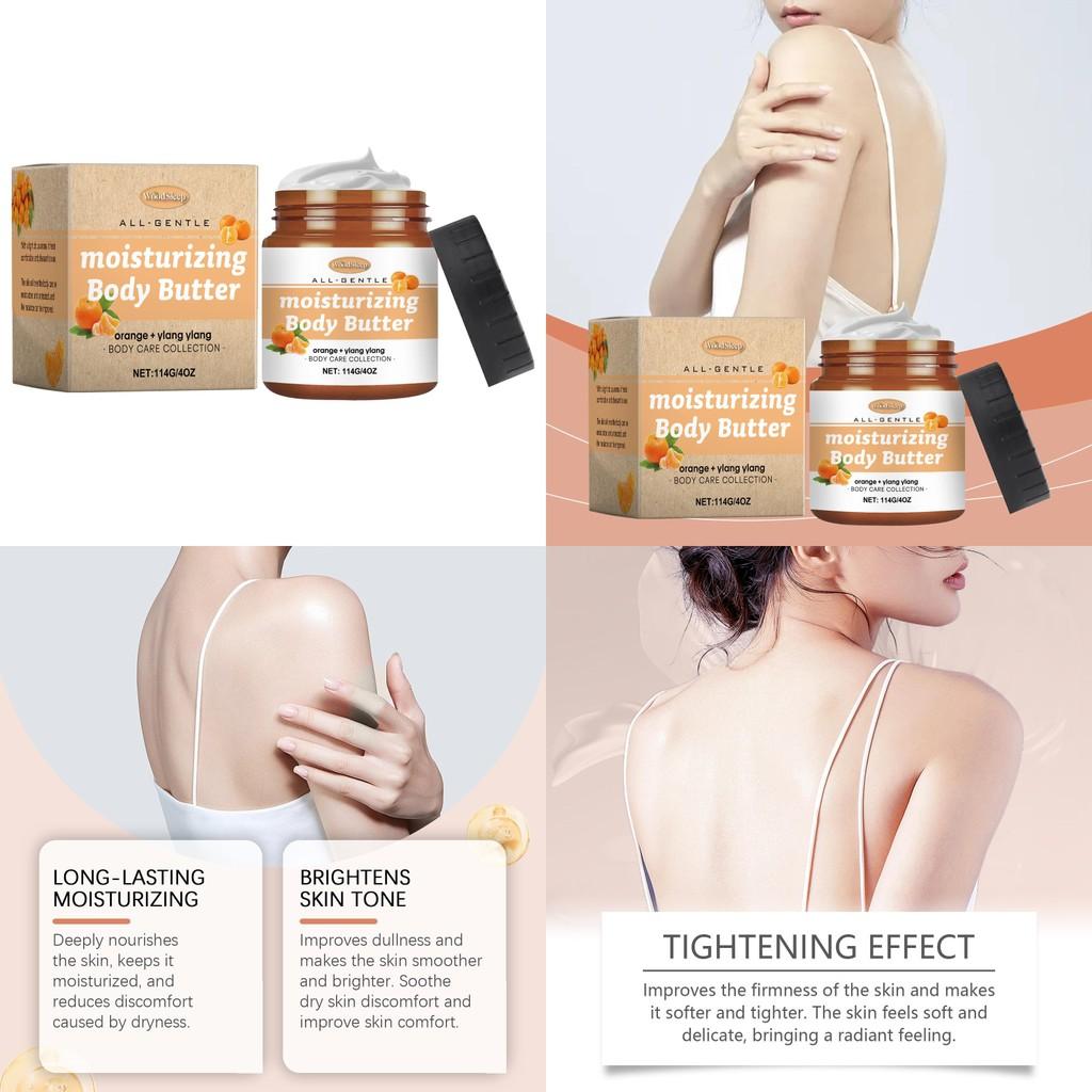 Luxurious Woodsleep Citrus Body Butter Cream Moisturizing Nourishing Hydrating Formula