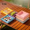 Waterproof Kitchen Accessory Foldable Silicone Magnetic Mat, Heat Resistant Hot Pad, Portable Table Mat Non-slip Trivet for Dining And Camping Picnic