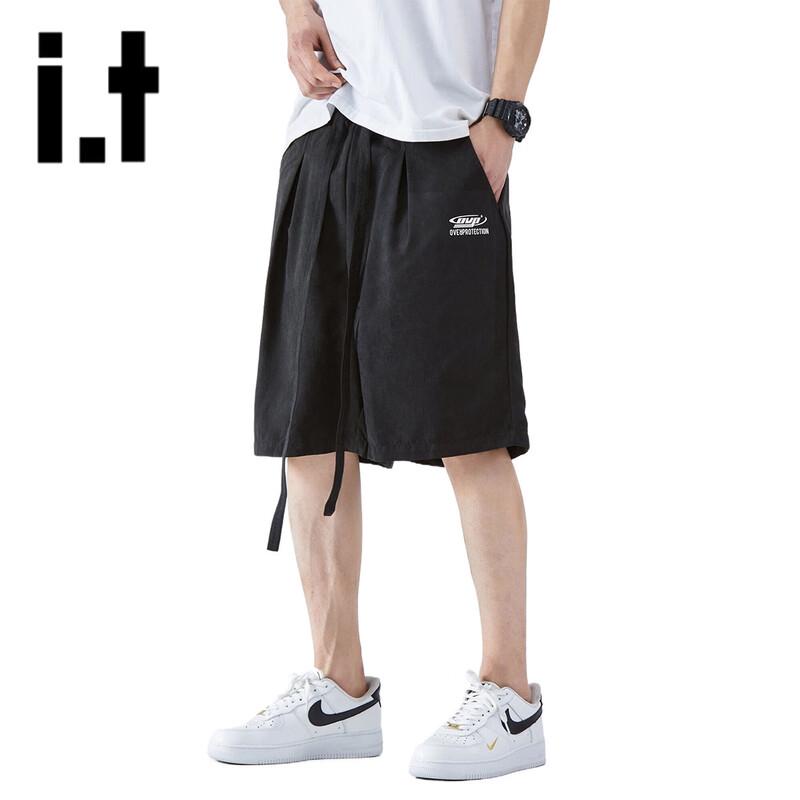 OVERPROTECTIONit Men's Drawstring Straight Leg Casual Shorts