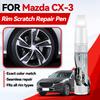 Fahrzeug zur exklusiven Nutzung Für Mazda 3 2003-2025 BK BL BM BP Lackreparaturstift Touch-Up Kratzerentferner DIY Autozubehör Schwarz