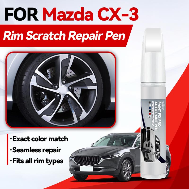 Fahrzeug zur exklusiven Nutzung Für Mazda 3 2003-2025 BK BL BM BP Lackreparaturstift Touch-Up Kratzerentferner DIY Autozubehör Schwarz