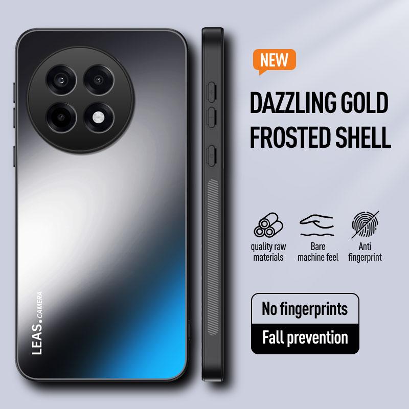 EUCAGR For OnePlus Ace 5 Pro Luxury ShockProof AG Frosted Soft TPU+PC Matte Back Cover For OnePlus Ace5Pro Phone Case Coque