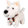 Scarf Cute Plush West Highland Children Electric Toy With Function Storytelling