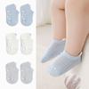 3pairs/set Baby Floor Socks Summer Thin Kids Mesh Anti Slip Walking Socks Children Soft Cotton Boneless Short Socks For 0-5Years