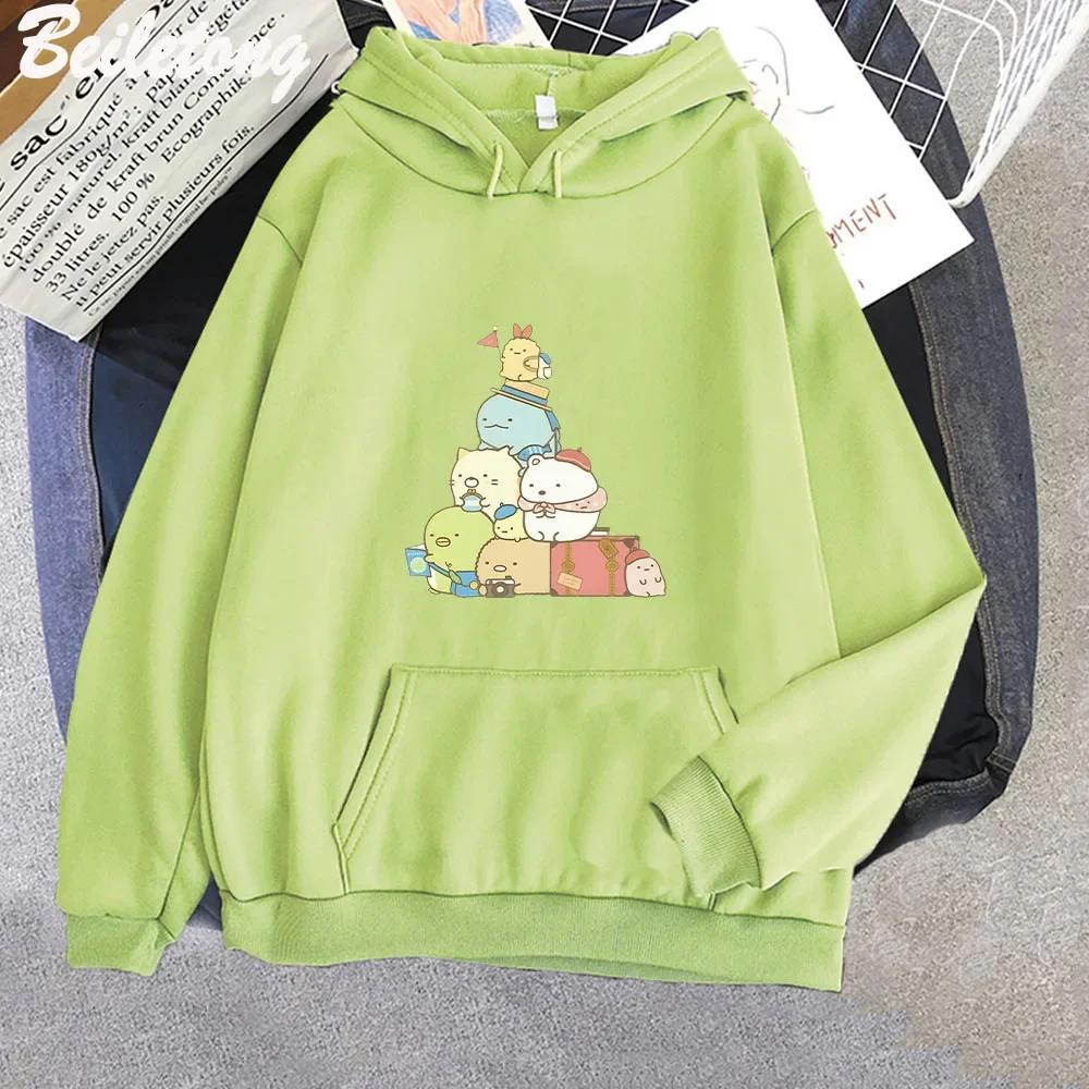 Sumikko Gurashi Hoodies Y2k Clothes Female Graphic Sweatshirts Aesthetic Graphic Kawaii Women 2023 Sweatshirt for Men Clothing