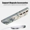 Magnetic For Magsafe Case For Samsung Galaxy S26 Ultra S25 Edge S24 Plus S23 FE S22 A54 A55 A56 5G Anime Landscape Train Pattern Matte Cover