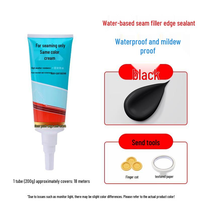 Beauty Edge & Skirting Board Water-Based Caulk for Seam Filling and Gap Sealing, Same Color Paste