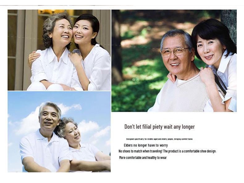 Healthy Step Adjustable Wide-Fitting Shoes for Seniors - Unisex