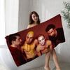 S-System of a D-Down Band Microfiber Beach Towel Absorbent Quick dry Soft Yoga Swimming Resort Mountain Climbing Towel