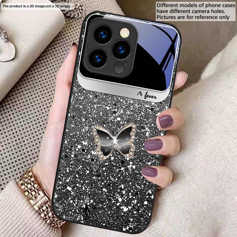Blue white dot texture For iPhone 17 Air 16 E 15 14 13 Plus 12 mini 17 Pro Max 11Pro XR Xs X 7 8 11 Tempered Glass Phone Case