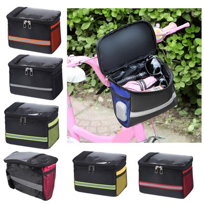 Road Bike Handlebar Bag Waterproof Bicycles Front Storage Bag Cycling Mount Front Bags with Reflective Strips Easy To Use