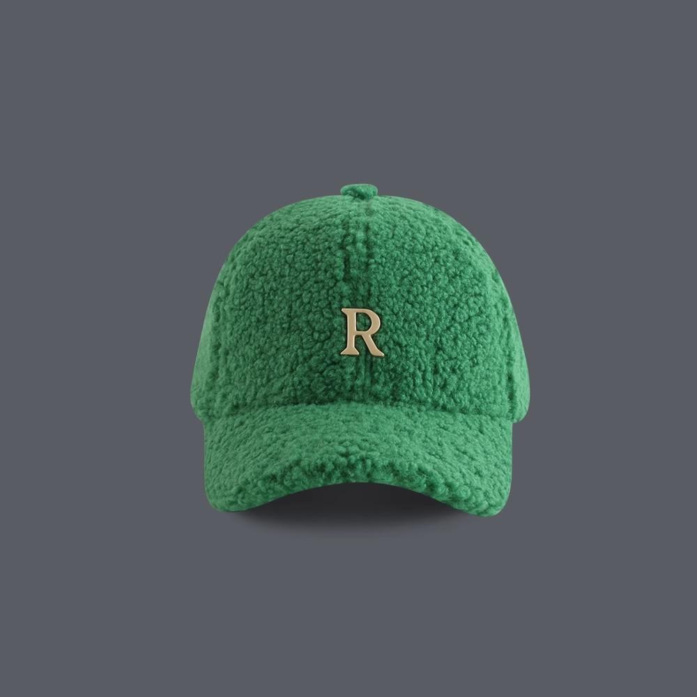 Baseball Cap Winter Hat For Women Men Unisex Letter Metal Logo Imitation Cashmere Keep Warm Simple Casual Winter Caps New Velvet