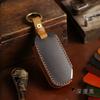 Fit For Kia Carnival Sportage Ray Sorento Soul Telluride Cerato K5 K8 K3 Kx3 Kx7 Seltos Genuine Leather Auto Key Fob Cover Case