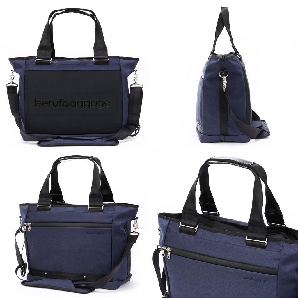 Tote Bag RUSH Made in Japan Storage 2WAY 19L Navy [Beluf] PC/A4