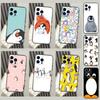 Cute Lovely Penguin Case For OPPO Reno 14 F 13 12 11 10 Pro 13F 12F 11F 8T 7 8 Lite OPPO Find X9 X8 X5 Pro Cover