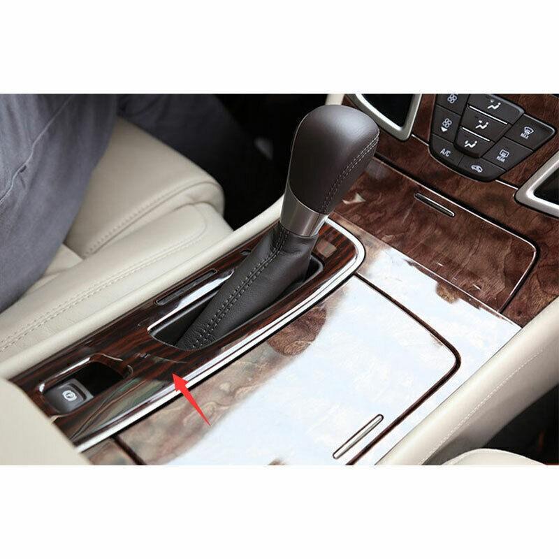 For Buick Lacrosse 2014-2016 Peach Wood Grain Center Console Gear Shift Frame