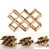 Red Wine Rack Wooden Display Rack Living Room Wine Cabinet Display Wine Retro Creative Wine Rack Storage Rack Wine Rack