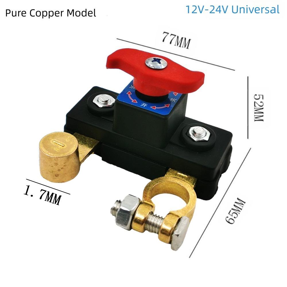 Manual Car Battery Disconnect Switch Automatic Battery Isolator Car Battery Maintenance