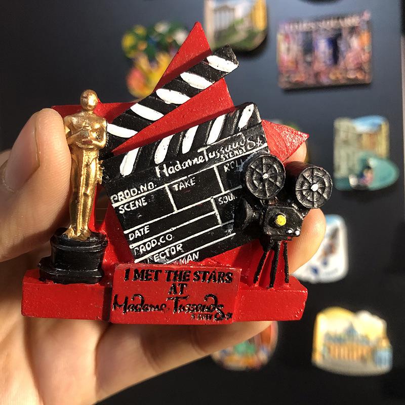 3D City Travel Souvenir Magnets: European and Global Regions