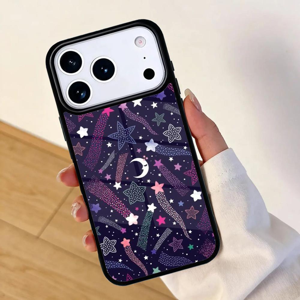 Starry Sky Phone Case For Apple iPhone 17 air 16 Pro Max 15 Pro Max 14 13 12 11 Mini Back Cover