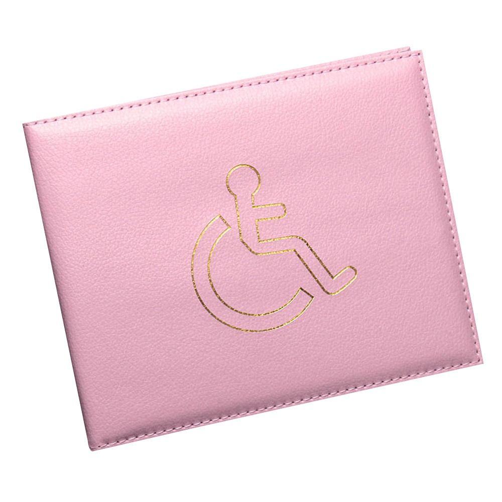 

Handicapped Wallet Identity Badge Certificate Protection Cover Disabled Blue Badge Holder Document Safe Parking Permit Display