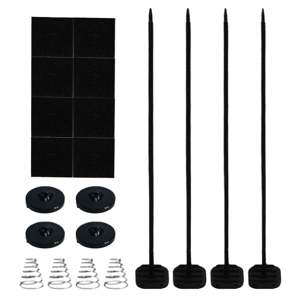 Zqkimzi Zestaw montażowy wentylatora, Zestaw montażowy wentylatora chłodnicy - Elektryczny zestaw montażowy wentylatora chłodnicy