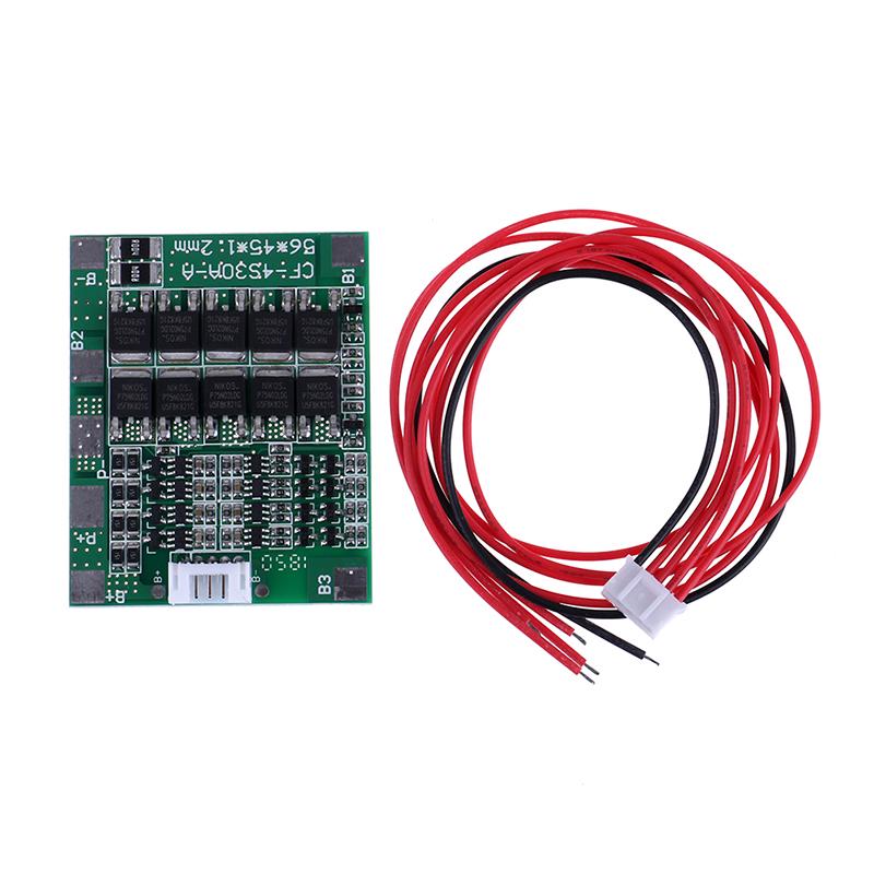 4S 14.8V 30A Bms Pcb Protection Board 18650 Li-Ion Battery Cell Balance