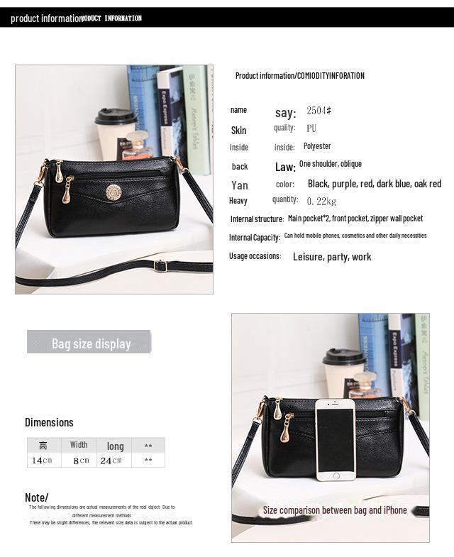 2024 Spring/Summer Women's Trendy Shoulder & Messenger Bags - Casual Small Bags