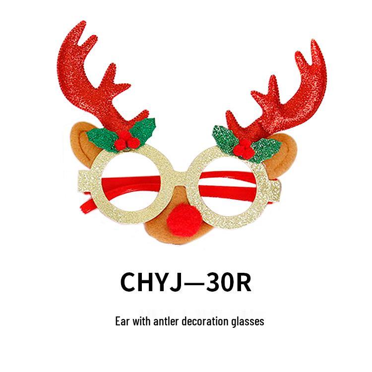 Festive Christmas Eyeglass Frames for Adults & Kids - Creative Holiday Party Accessories & Gifts