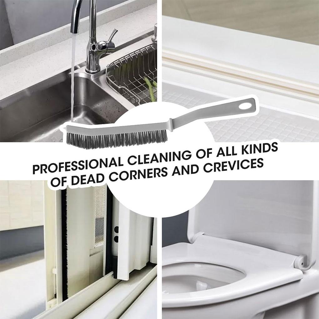 Ergonomic For Easy And Comfortable Cleaning Gap Cleaning Brush Grout Scrub Brushfor Bathroom