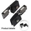 Automatic Positioning Door Hinge Hardware Accessory No Drilling Hinge Glass Door Hinge Automatic Positioning Mechanism