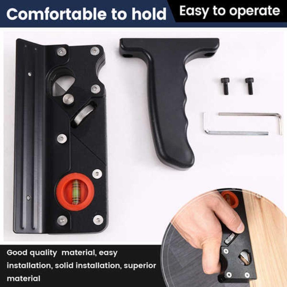 with Auxiliary Locator and Handle Mfering Planer Trimming Woodworking Hand Planer  Carpenter DIY