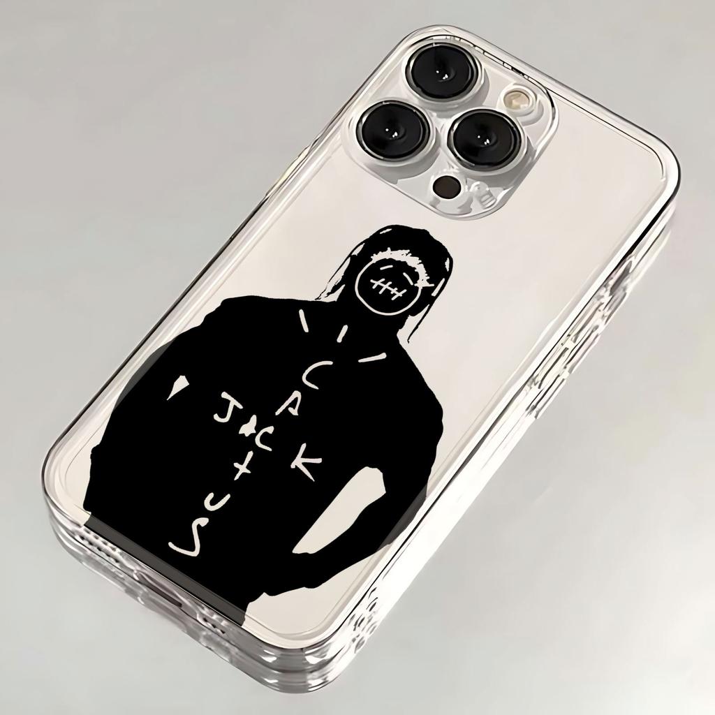 Travis Scott Cactus Jack Handyhülle Für iPhone 17 16 15 14 13 12 11 Pro Max Mini SE 7 8 Plus Luft Stoßfest Weiche Hülle Fundas