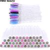 NOUVEAU Tube Brosse à Sourcils Réutilisable Style Léopard Applicateur d'Extension de Cils Bâtonnet Mascara Jetable Tube Brosse à Cils Diamant