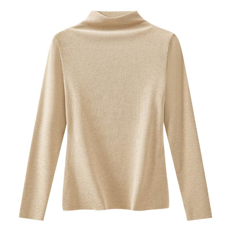 Seamless High-Neck Slim Fit Women's Autumn/Winter Warm Base Layer Innerwear