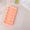 6 Grids Long Ice Cube Tray Mold Kitchen Reusable Silicone Ice Cube Mold Bpa Free Ice Maker Food Grade Silicone Ice Cubes Mould