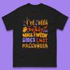 Ich bin seit dem letzten Halloween bereit für Halloween Kürbisgewürz Gruselige Vibes Herren T-Shirt Top