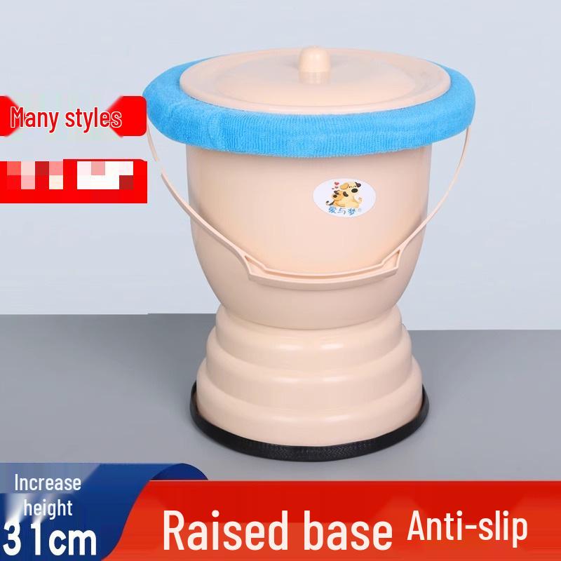 Women's Indoor Urinal with Lid for Night Use - Suitable for Rural, Elderly, and Children
