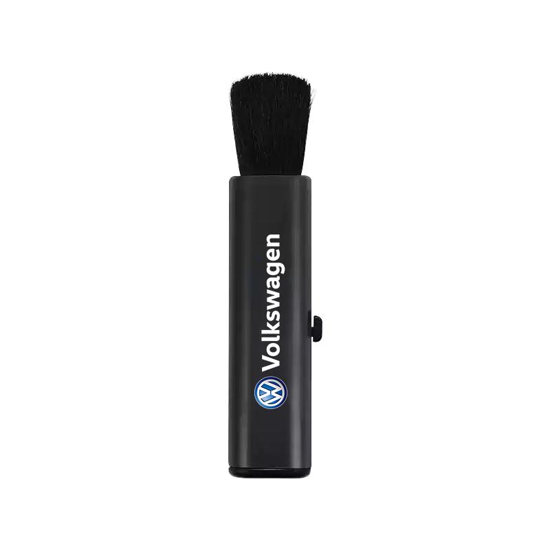 

2026 Hot For Volkswagen VW 1Pcs Car Retractable Cleaning Soft Brush Dust Tool For VW GTI R Line Polo Golf 6 Passat Tiguan Arteon чёрный