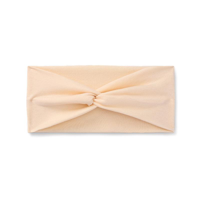 Yoga Sports Headband Elastic Non-slip Wide Headband Candy Color Headband Exercise Running Sweat-absorbent Women's Headband