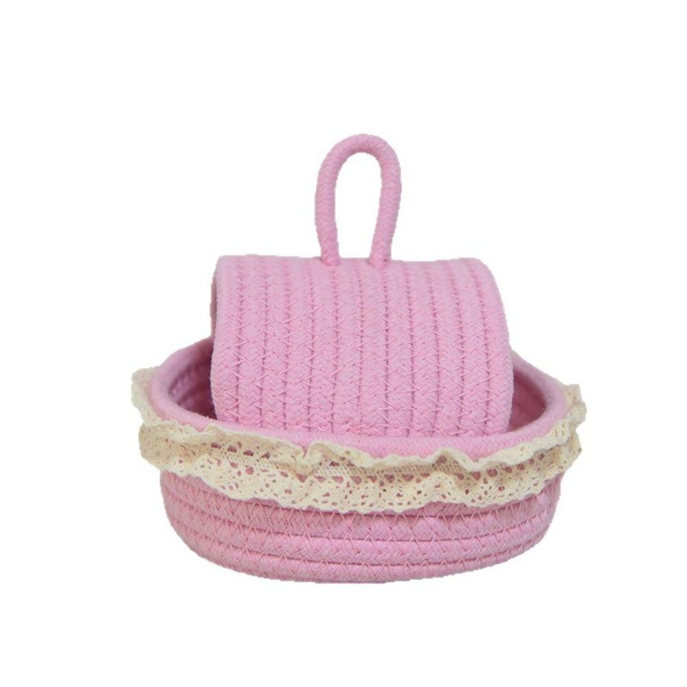 Scratch Resistant Weave Hamster Nest Wear Resistant Hamster Cage Guinea Pig Tunnel Rest Shelter