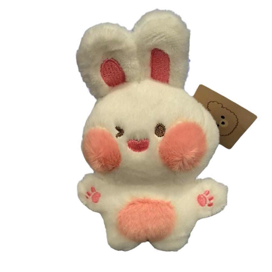 Cute Plush Rabbit Keychain - Adorable Dudu Doll Bag Charm & Small Gift