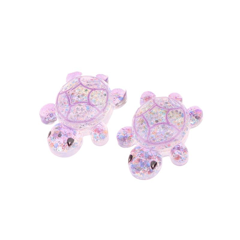 2Pcs Mini Turtle Garden Micro Landscape Resin Crafts Tiny Turtle Miniatures Home Decoration Ornaments Gift