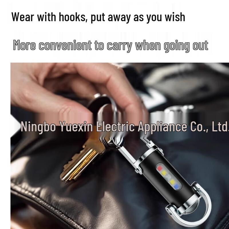 UOSU S007 Multi-function Mini Keychain Flashlight