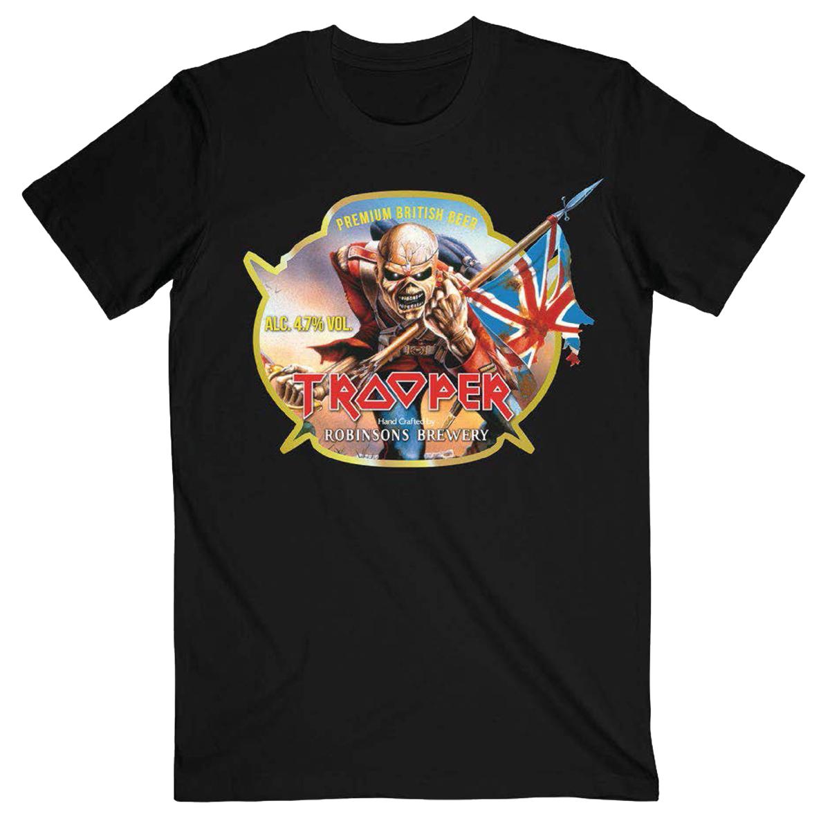 WangZY Clothing Iron Maiden Killers Album T-shirt, Heavy Metal Rock Band Eddie Grafisch T-shirt, Unisex Klassiek Zwart Streetwear, Muziekfan Cadeau S